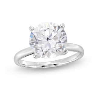 4.00 CT. Certified Diamond Solitaire Engagement Ring in 14K Gold (I/I2)