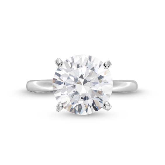 4.00 CT. Certified Diamond Solitaire Engagement Ring in 14K Gold (I/I2)