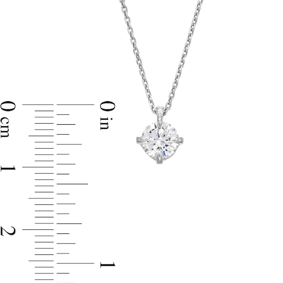 CT. Certified Diamond Solitaire Pendant in 14K Gold (J/I2