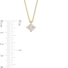 Thumbnail Image 3 of 1.00 CT. Certified Diamond Solitaire Pendant in 14K Gold (J/I2)