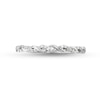 0.08 CT. T.W. Diamond Cascading Braid Band in 10K White Gold