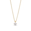 Thumbnail Image 0 of 0.50 CT. Certified Diamond Solitaire Pendant in 14K Gold (J/I2)