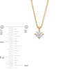 Thumbnail Image 3 of 0.50 CT. Certified Diamond Solitaire Pendant in 14K Gold (J/I2)