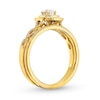 Thumbnail Image 2 of 0.50 CT. Canadian Certified Diamond Framed Engagement Ring in 14K Gold (I/I1)