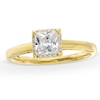 Thumbnail Image 0 of 1.00 CT. T.W. Princess-Cut Diamond Frame Engagement Ring in 14K Gold (I/I2)