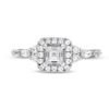 Thumbnail Image 3 of Vera Wang Love Collection Canadian Certified Princess Centre Diamond 0.95 CT. T.W. Engagement Ring in 14K White Gold