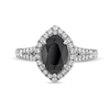 Thumbnail Image 3 of Monique Lhuillier Bliss 2.53 CT. T.W. Marquise Black and White Diamond Split Shank Engagement Ring in 14K White Gold
