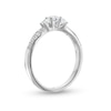 0.50 CT. T.W. Diamond Past Present Future® Engagement Ring in 10K White Gold