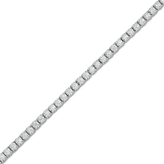 Italian Gold CT. T.W. Certified Tennis Bracelet in 18K White Gold (I/SI2