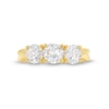 1.95 CT. T.W. Diamond Past Present Future® Engagement Ring in 14K Gold