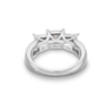 1.95 CT. T.W. Princess-Cut Diamond Past Present Future® Miracle Engagement Ring in 14K White Gold