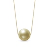 Thumbnail Image 0 of 10.0mm Golden South Sea Cultured Pearl Pendant in 14K Gold