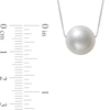 10.0mm South Sea Cultured Pearl Pendant in 14K White Gold