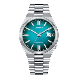 Men's Citizen  &quot;Tsuyosa&quot; Automatic Silvertone Bracelet Watch (Model: NJ0151-53X)