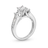 Thumbnail Image 2 of 1.95 CT. T.W. Princess-Cut Diamond Past Present Future® Engagement Ring in 14K White Gold