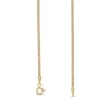 Thumbnail Image 3 of 2.0mm Curb Chain Necklace in Solid 10K Gold - 18&quot;