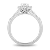 Enchanted Disney 0.69 CT. T.W. Diamond Engagement Ring in 14K White Gold - Size 7