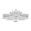 Enchanted Disney Majestic Princess 0.95 CT. T.W. Diamond Bridal Set in 14K White Gold