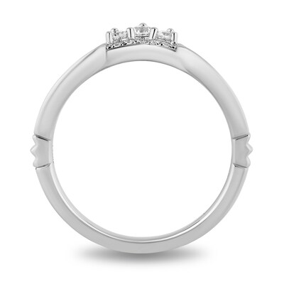 Enchanted Disney Majestic Princess 0.95 CT. T.W. Diamond Bridal Set in 14K White Gold