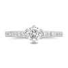 Enchanted Disney Majestic Princess 0.95 CT. T.W. Diamond Bridal Set in 14K White Gold