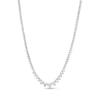 Thumbnail Image 0 of 7.00 CT. T.W. Certified Diamond Tennis Necklace in 18K White Gold (I/SI2)