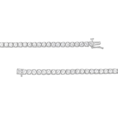 10.00 CT. T.W. Certified Diamond Tennis Bracelet in 18K White Gold (I/SI2)