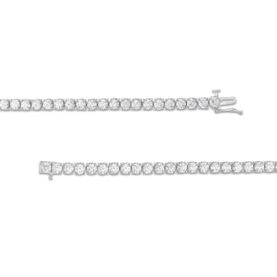 10.00 CT. T.W. Certified Diamond Tennis Bracelet in 18K White Gold (I/SI2)