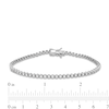 1.00 CT. T.W. Certified Lab-Created Diamond Tennis Bracelet in 10K White Gold (I/SI2)