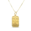 Thumbnail Image 1 of Rectangle Ingot Pendant in 14K and 24K Gold