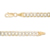 Thumbnail Image 1 of 4.7mm Diamond-Cut Curb Chain Necklace in Hollow 14K Gold - 24"