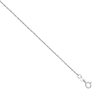 Thumbnail Image 0 of 1.0mm Singapore Chain Necklace in Solid 10K White Gold - 16"