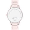 Thumbnail Image 2 of Ladies' Movado Bold® Evolution Pink Ceramic Watch with Crystal Accents (Model: 3601234)