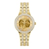 Thumbnail Image 0 of Ladies' Bulova Phantom Crystal Accented Watch in Gold-Tone Stainless Steel (Model 97L176)