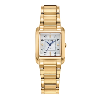 Ladies' Citizen L Bianca Watch in Gold Tone Stainless Steel (Model: EW5602-57D)