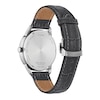 Men's Citizen Rolan Watch in Stainess Steel with Grey Leather Strap (Model: BU2110-01A)