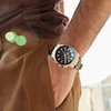 Thumbnail Image 3 of Men's Citizen Axiom Watch in Rose-Tone Stainess Steel with Brown Leather Strap (Model: CA4583-01E)