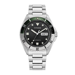 Men's Citizen Sport Automatic Black Dial Watch in Stainless Steel (Model: NH7531-50E)