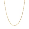 2.1mm Dorica Singapore Chain Necklace in Solid 14K Gold