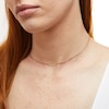 Thumbnail Image 1 of 1.65mm Dorica Singapore Chain Necklace in Solid 14K Two-Tone Gold - 16"