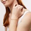 Thumbnail Image 1 of 2.9mm Dorica Singapore Chain Bracelet in Solid 14K Two-Tone Gold - 7.25"
