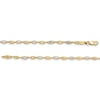 Thumbnail Image 2 of 2.9mm Dorica Singapore Chain Bracelet in Solid 14K Two-Tone Gold - 7.25"