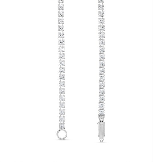 5.15 CT. T.W. Diamond Necklace in 10K White Gold