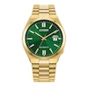 Men's Citizen Tsuyosa Automatic Green Dial Watch in Gold-Tone Stainless Steel (Model NJ0152-51X)