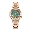 Ladies' Citizen L Arcly Diamond Accent Watch in Rose-Tone Stainless Steel (Model EM1113-58Y)