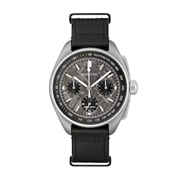 Men's Bulova Lunar Pilot Limited Edition Chronograph Watch in Titanium (Model 96A312)