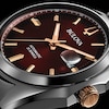 Thumbnail Image 3 of Men's Bulova Surveyor Burgundy Dial Watch in Stainless Steel (Model 98B422)