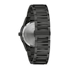 Men's Bulova Modern Black Dial Watch in Black Ion-Plated Stainless Steel (Model 98A313)