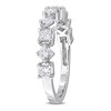 0.60 CT. T.W. Princess-Cut Diamond Band in 14K White Gold