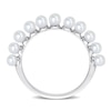 Thumbnail Image 3 of 3.0-3.5mm Freshwater Cultured Pearl Ring in 14K White Gold