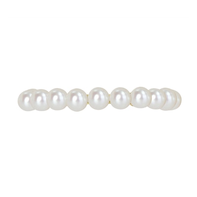 3.0-3.5mm Freshwater Cultured Pearl Band in 14K Gold